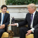 Image for article titled 44 Very Disrespectful Photoshops of Trump's Canadian Handshake That We in No Way Condone